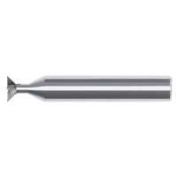 Solid Carbide Dovetail Cutter, 3/8 (.3750) Diameter 45° Angle Per Side