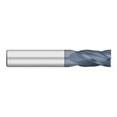 2.5000 OAL Single End Ball Carbide End Mill 30° Helix Angle .0220 Flute Length 3 Flute 0.0156 RedLine Tools 1/64 Uncoated RET8306 Bright 