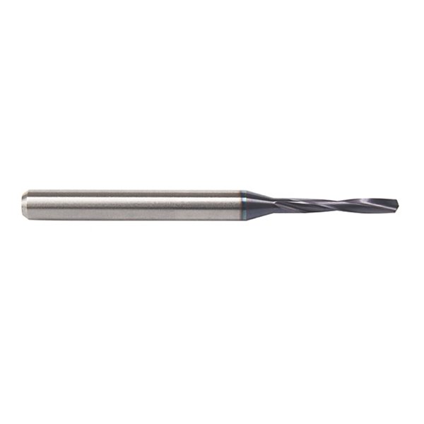 2 Flute .4802 Flute Length 3.00MM 135° Point Angle AlTiN Coating RedLine Tools RDH0838 Shank Diameter .1181 1.4972 OAL 12° Helix Angle Carbide Micro Drill .1142 2.90MM 