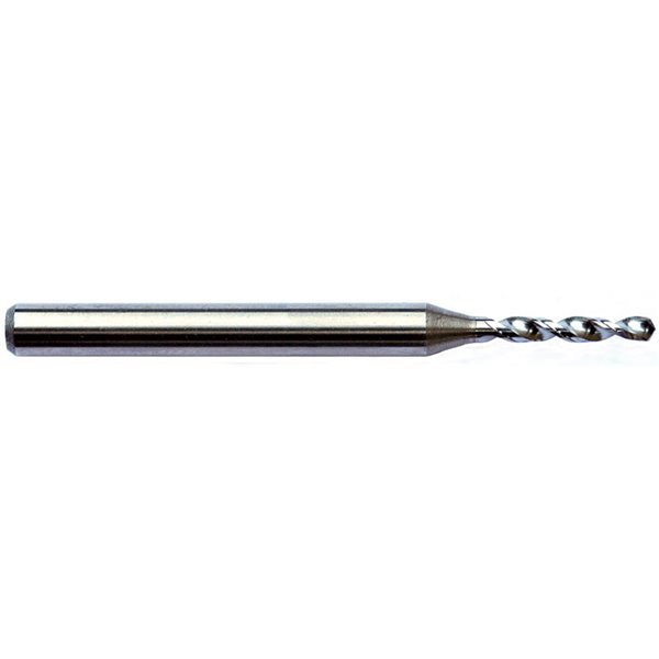 Circuit Board Drill Bit .0200 2 Flute .2500 Flute Length 10 Pack .1250 1/8 Shank Diameter RMD0200 #76 RedLine Tools