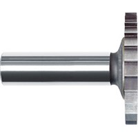 Carbide Head/HSS Shank Key Cutter, 2-1/2 (2.5000) Diameter .0313 Width