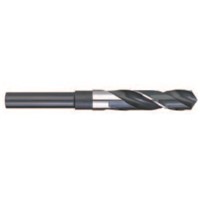 47/64(.7344) 2 Flute High Speed Steel Silver & Demming Drill Oxide Finish