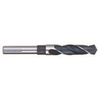 23/32(.7188) 2 Flute High Speed Steel Silver & Demming Drill Oxide Finish