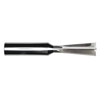 Solid Carbide Dovetail Cutter, 1/4 (.2500) Diameter 5° Angle Per Side