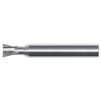 Solid Carbide Dovetail Cutter, 3/16 (.1875) Diameter 15° Angle Per Side