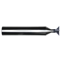 Solid Carbide Dovetail Cutter, 1/8 (.1250) Diameter 20° Angle Per Side