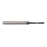 #65(.0350) 2 Flute Carbide Micro Drill AlTiN