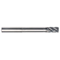 Round Shank Type RFZ13012 RedLine Tools 13 Flute 1.8750 LOC .0300 Radius 5/8 AlCrNX Coated Single End Corner Radius Carbide End Mill .6250 4.0000 OAL