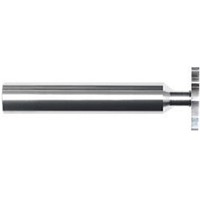 Carbide Head/High Speed Steel Shank Key Cutter, 1-1/4 (1.2500) Diameter .0938 Width